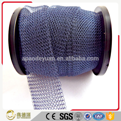 Stainless steel/Nickel/Copper/PP Yarn knitted/woven wire mesh