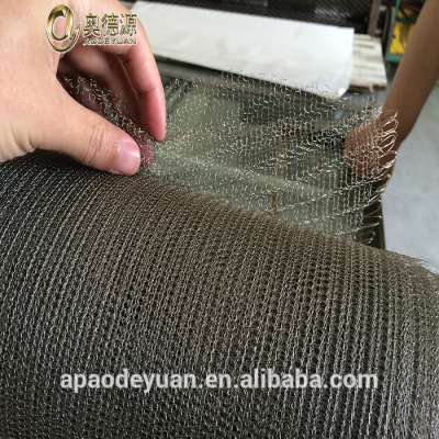 Long service life pure nickel mesh nickel knitted wire mesh